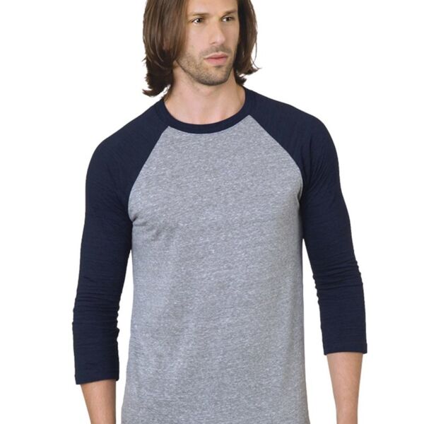 Triblend Three-Quarter Sleeve Raglan T-Shirt Thumbnail
