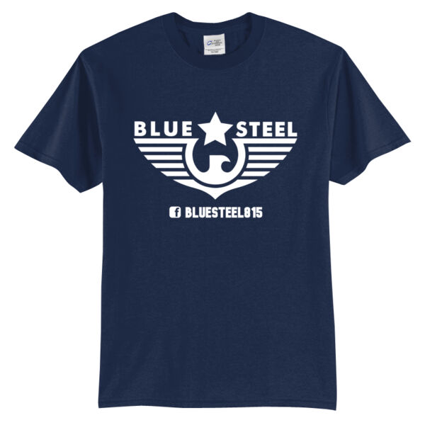 Blue Steel Logo 2 - Tall Core Blend Tee Thumbnail