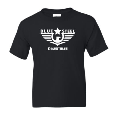 Blue Steel Logo 2 - DryBlend® Youth T-Shirt Thumbnail