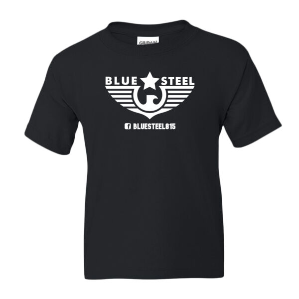 Blue Steel Logo 2 - DryBlend® Youth T-Shirt Thumbnail