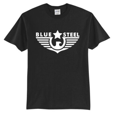 Blue Steel Logo 3 - Tall Core Blend Tee Thumbnail