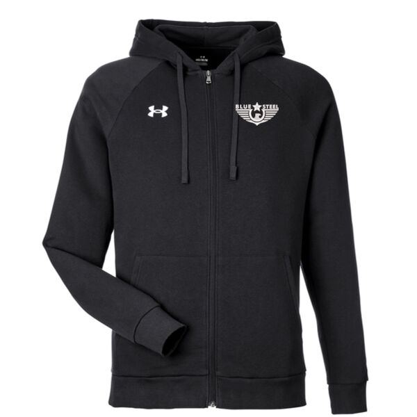 Blue Steel Embroidered Logo 3 - Men's Rival Fleece Full-Zip Thumbnail