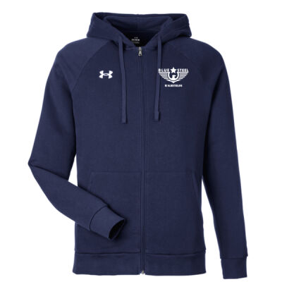 Blue Steel Embroidered Logo 2 - Men's Rival Fleece Full-Zip Thumbnail