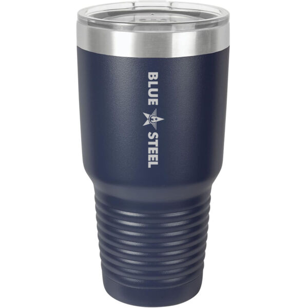 Blue Steel Engraved Logo 4 - Premium Polar Camel Ringneck 30 oz. Tumbler Thumbnail