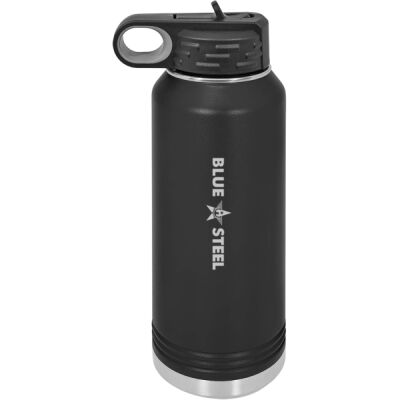 Blue Steel Engraved Logo 4 - Premium Polar Camel 32oz Water Bottle Thumbnail