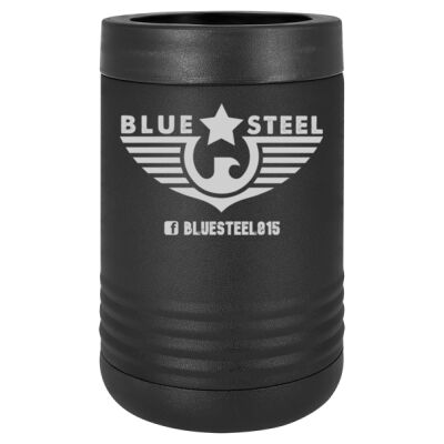 Blue Steel Engraved Logo 2 - Polar Camel Standard Insulated Beverage Holder Thumbnail