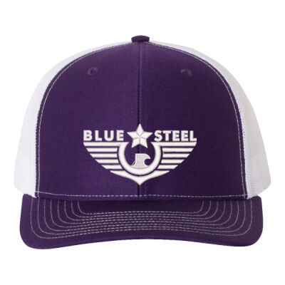 Blue Steel Pancreatic Cancer - Snapback Trucker Cap Thumbnail