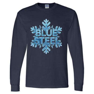 Blue Steel Winter - DryBlend® 50/50 Long Sleeve T-Shirt Thumbnail