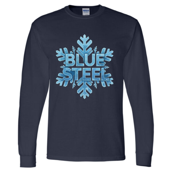 Blue Steel Winter - DryBlend® 50/50 Long Sleeve T-Shirt Thumbnail
