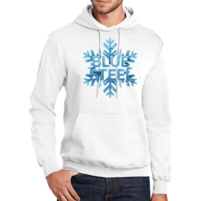 Blue Steel Winter - Tall Core Fleece Pullover Hooded Sweatshirt Thumbnail