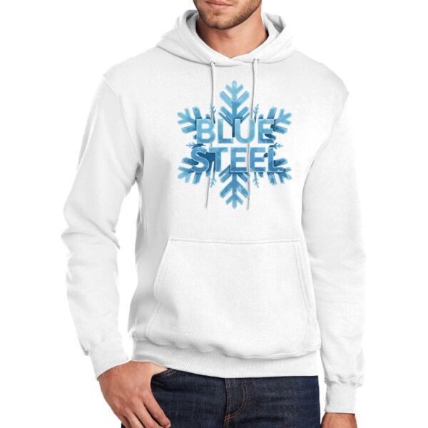 Blue Steel Winter - Tall Core Fleece Pullover Hooded Sweatshirt Thumbnail