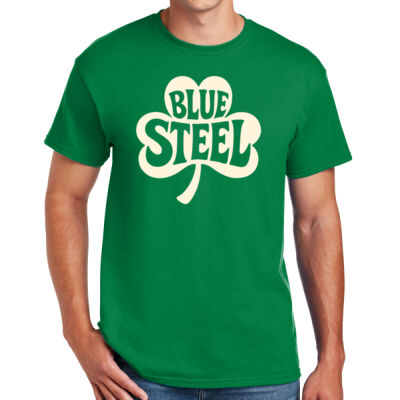 Blue Steel St. Patty's Day - DryBlend ® 50 Cotton/50 Poly T Shirt Thumbnail