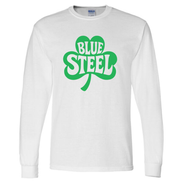 Blue Steel St. Patty's Day - DryBlend® 50/50 Long Sleeve T-Shirt Thumbnail