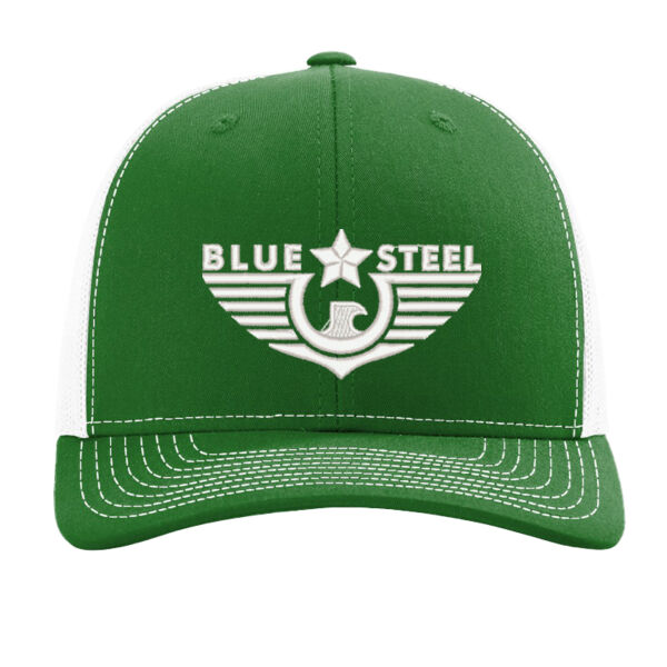 Blue Steel St. Patty's Day Embroidered - Trucker Cap Thumbnail