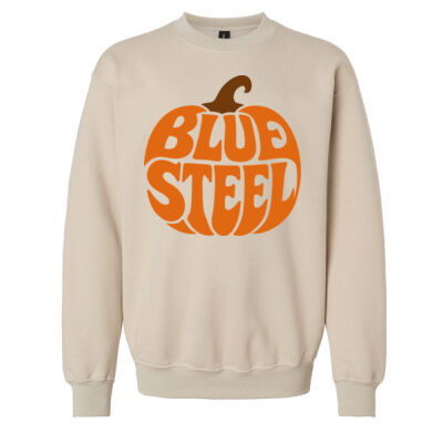 Blue Steel Pumpkin - Youth Softstyle® Midweight Crewneck Sweatshirt Thumbnail