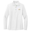 Women's Silk Touch Long Sleeve Polo Thumbnail