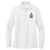 Women's Silk Touch Long Sleeve Polo Thumbnail